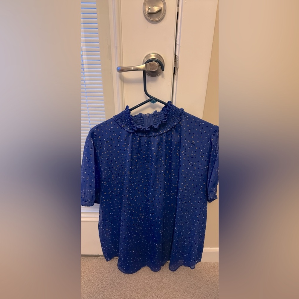 Ann Taylor Blue Women’s Blouse
